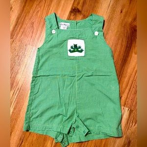 Bebe Mignon frog smocked Jon Jon